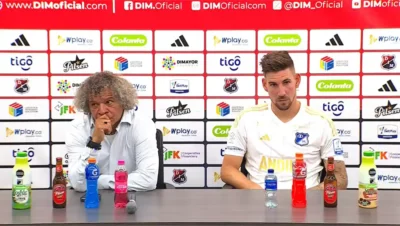 Rueda de Prensa Gamero y Giordana, Dim vs Millonarios