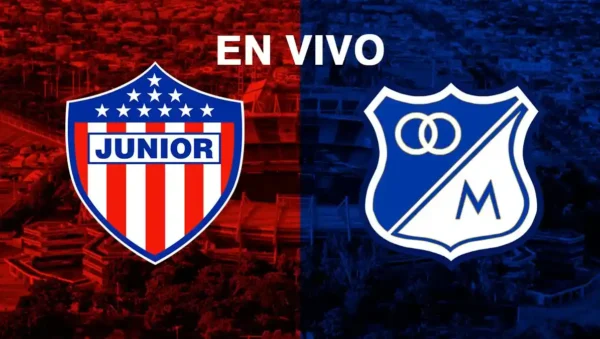 Junior vs Millonarios en vivo